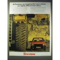 1989 Firestone Tires Ad - We recognise that some vehicles are Different