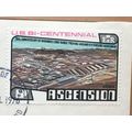 Ascension 1976 US Bicentennial 8p Long Range Ba...