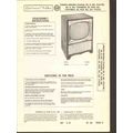 ZENITH model x2636 x2670 TV television receiver...