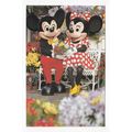 Mickey Mouse & Minnie Mouse Postcard Walt Disne...