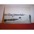 ACROSS THE WATER, PORT-SAID, EGYPT unused antiq...