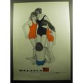 1958 Helanca Swim Suits by Regal Advertisement - Helanca a fluid fit