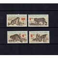 CZECHOSLOVAKIA CESKOSLOVENSKO 1990 MAMMALS SET ...