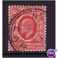 East Africa & Uganda 1907 SG 36 6c red FINE USED
