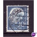 GERMANY 1954 30pf BLUE PRES HEUSS SG1113 FINE USED