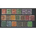 SWEDEN 1920's SELECTION USED