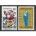AUS 1977 (SET) 'CHRISTMAS' (2v) FINE USED (EBID...