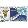 DJIBOUTI, SPACE, Telecommunications, blue 1981,...