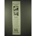 1935 Canadian Pacific Cruise Ad - Real Thrills