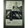 1949 Elgin Watches Ad - Anniversary Present for...