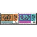 1965 SG681-682 UNO Unmounted Mint..