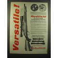 1968 Redfield Scopes Ad - Versatile