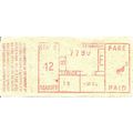 T.I.M. Ticket - Edinburgh Corporation Transport