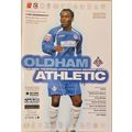 OLDHAM ATHLETIC v AFC BOURNEMOUTH LEAGUE ONE 2008