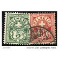 1906 Michel 84+85 - #2 fine used (o) - watermark 1