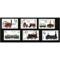 POLAND 1976 HISTORY OF RAILWAY LOCOMOTIVES 6 VA...