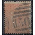 1867 SG94 4d Vermillion Plate 10 Good+ Used Let...