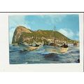 GIBRALTAR Fishing Boats Postcard by Garcia Garr...