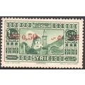 Syria 1938 - 0p.50 on 1.50 green - Damascus - used