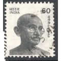 India 1988 - SG 1320 - 60p black - Gandhi - used