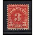 Used J82a 3c Postage Due Average K1436