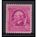 861 3c Ralph Emerson Fine Plus MNH KA2309