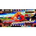 Zaccaria Pool Champion 1985 pinball Translite/B...