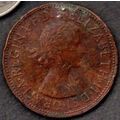 Coins. 1964 Pre Decimal One Penny Elizabeth ll