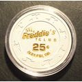 25 Cent Freddie's Club Casino Chip - Auburn, Wa...