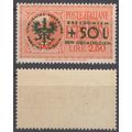 Ljubljana, German Occupation 1944, Italian stam...