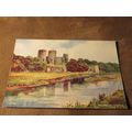 Valentines Postcard, Rhuddlan Castle Denbighshi...