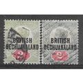 BECHUANALAND 1897 T19 OVERPRINT QV 2d GB SG62 6...