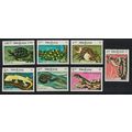 Laos Terrapin Python Gecko Snake Reptiles 7v 19...