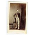 Victorian cdv photo man standing Piccadilly Lon...