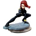 BLACK WIDOW FIGURE : DISNEY INFINITY : MARVEL C...