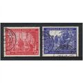 GERMANY 1947 LEIPZIG AUTUMN FAIR SET USED SG951-2