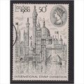GB 1980 QE2 London Stamp Exhibition used stamp ...
