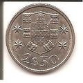 PORTUGAL 2,50 ESCUDOS 1983