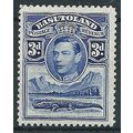 Basutoland 1938 SG22 3d Blue Mounted Mint. ..