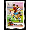 Grenada 1974 - Soccer - 1 x 1/2c Mint Hinged Stamp