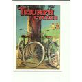 Advertising TRIUMPH CYCLES Postcard by Opie (RO...