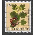 AUT 2007 65c 'FLORA DEFINITIVES ' FINE USED (EB...