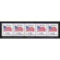 Used 2890 32c G Old Glory Very Fine PNC A3426/5...