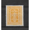 Austria.SG478 80k Pincers and Hammer (Yellow).M...