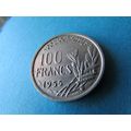 1955 FRANCE 100 FRANCS FREE POST. AAP