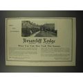 1919 Briarcliff Lodge Ad - Open till November