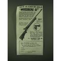 1945 Mossberg GI Model 44U.S. Rifle Ad - Now it can be sold