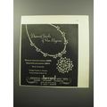 1951 Mermod Jaccard King Jewelry Ad - Diamond Jewels of Rare Elegance