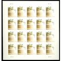 Wedding Cake Sheet of 20 U.S. Postage 65 Cent S...