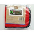 24 PIECE COMPACT TRAVEL SEWING KIT IN RED CASE ...